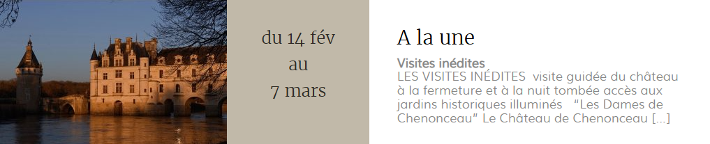 photo site chenonceau